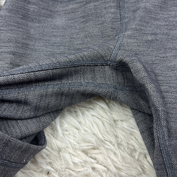 Lululemon Align Pant II 25" Mini Heathered Herringbone Heathered Black White - Picture 2 of 4